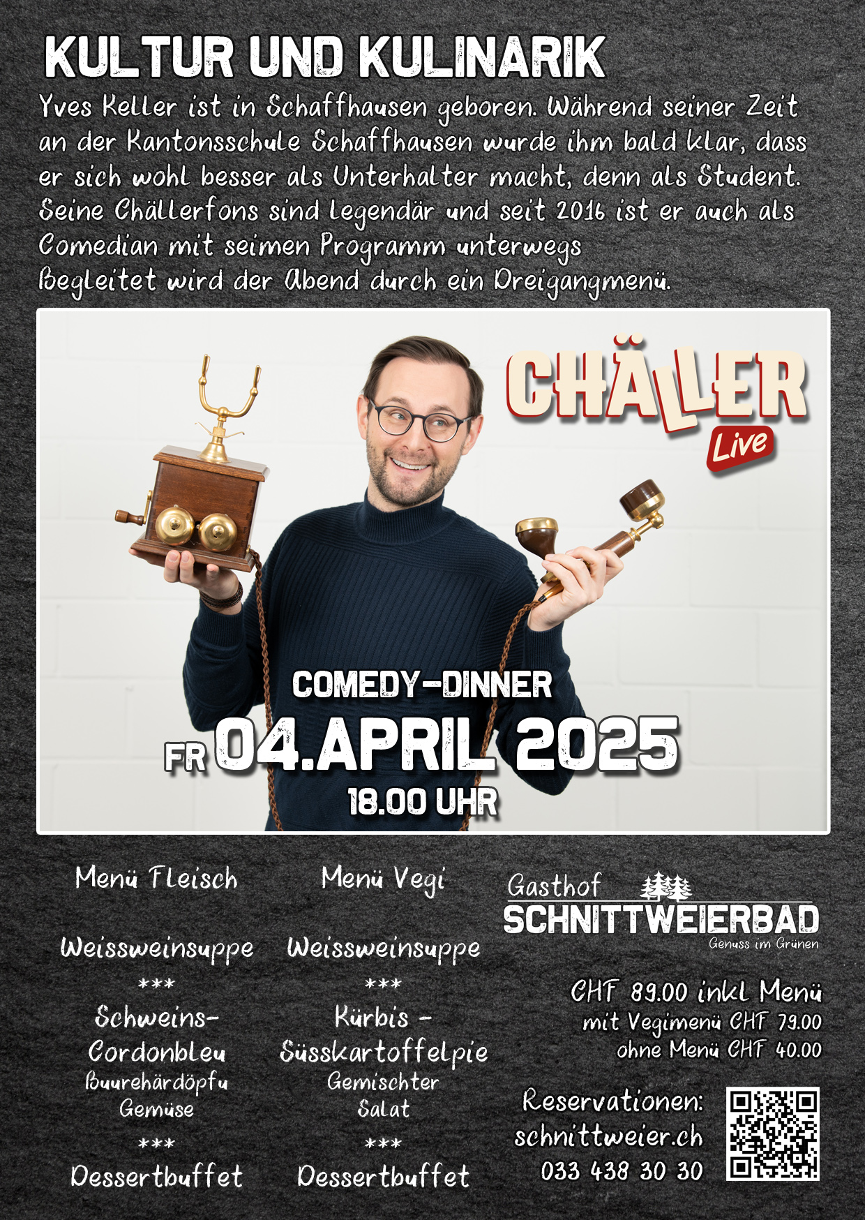 Chaellerlive Flyer A6